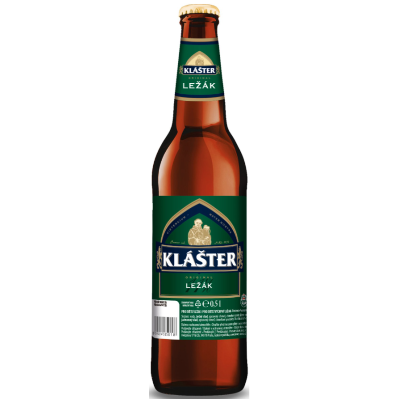 Klášter 11 Helles Lagerbier 500ml Flasche Online Bestellen