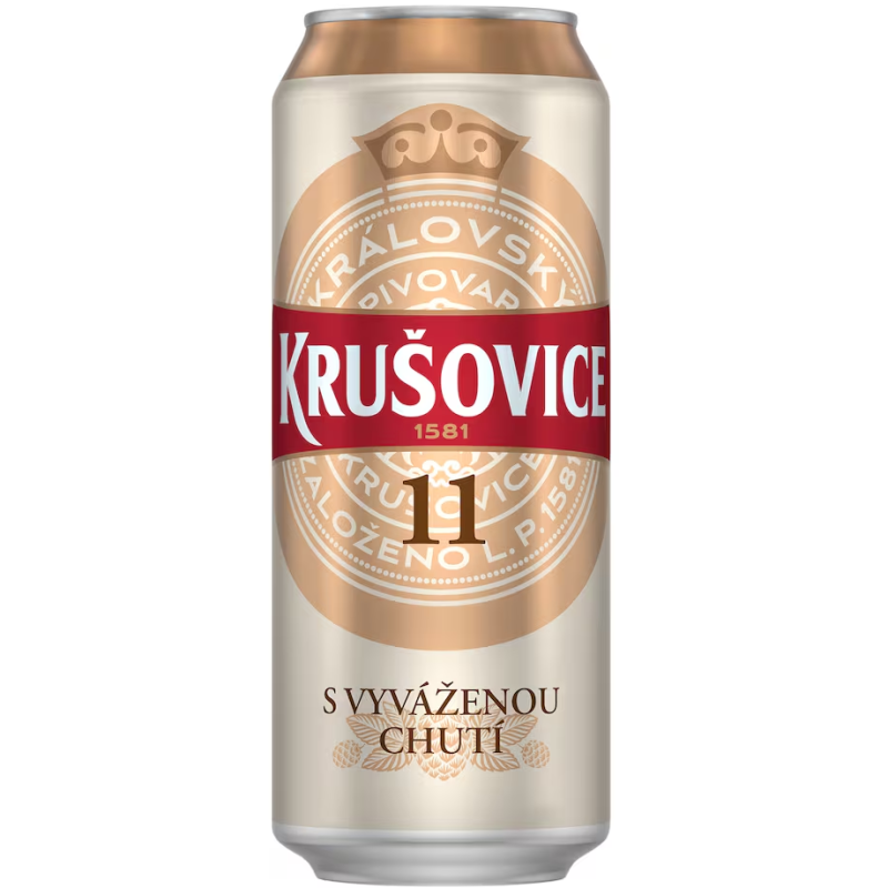 Krusovice 11 Helles Lagerbier 500ml Dose Online Bestellen
