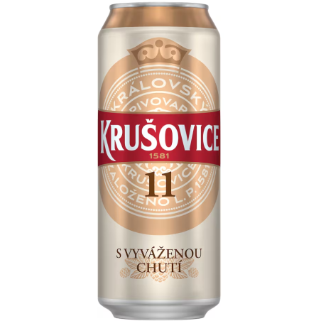 Krusovice 11 Helles Lagerbier 500ml Dose Online Bestellen