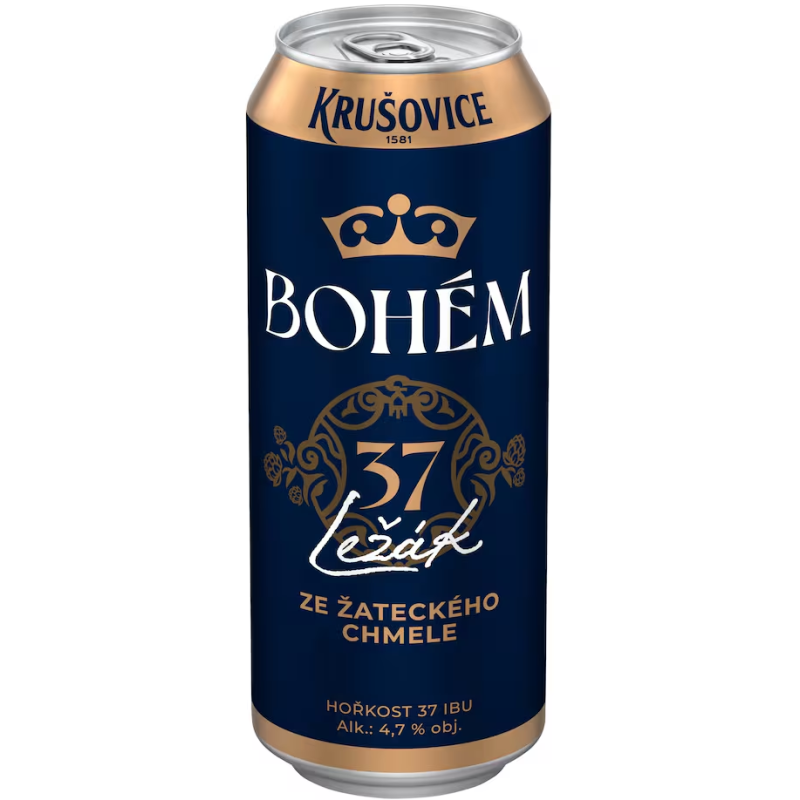 Krusovice Bohem 11 Helles Lagerbier 500ml Dose Online Bestellen
