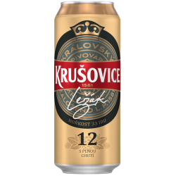 Krusovice 12 Helles Lagerbier 500ml Dose Online Bestellen