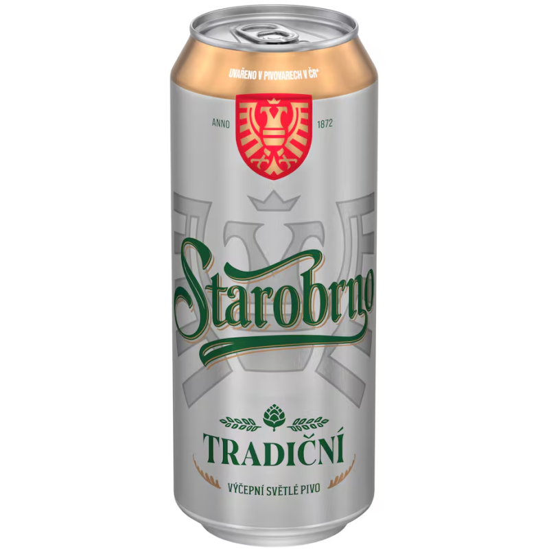 Starobrno 10 Helles Schankbier 500ml Dose Online Bestellen
