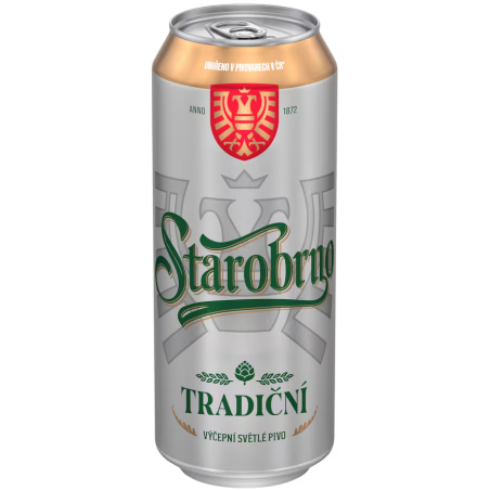 Starobrno 10 Helles Schankbier 500ml Dose Online Bestellen