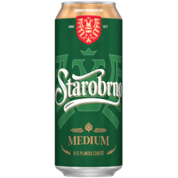 Starobrno Medium 11 Helles Lager 500ml Dose Online Bestellen