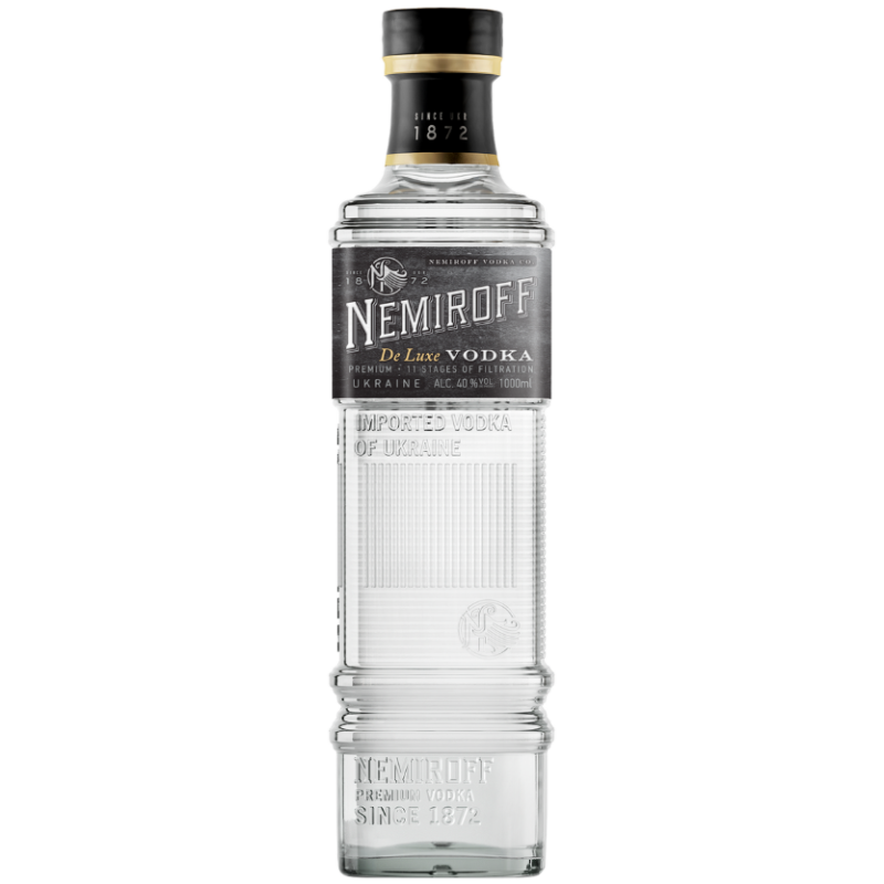 Nemiroff Vodka De Luxe 1000ml Online Bestellen