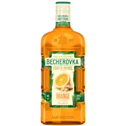 Becherovka Kräuterlikör Orange Ginger 500ml Online Bestellen