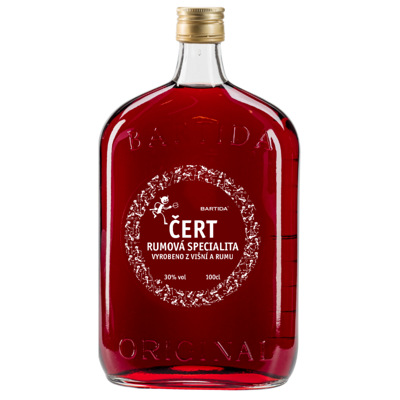 Bartida Čert Kirschlikör 1l Flasche Online Bestellen