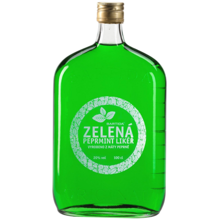 Bartida Zelená Pfefferminzlikör 1l Flasche Online Bestellen