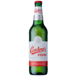 Budweiser Budvar Výčepní Helles Fassbier 500ml Flasche