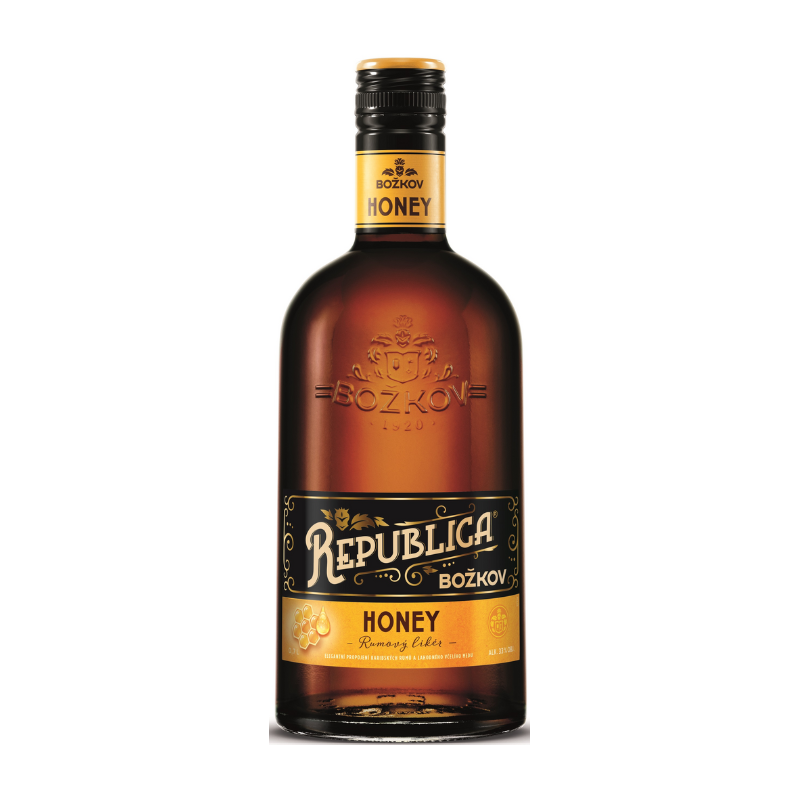 Božkov Republica Rum Honey 700ml Online Bestellen