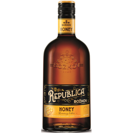 Božkov Republica Rum Honey 700ml Online Bestellen