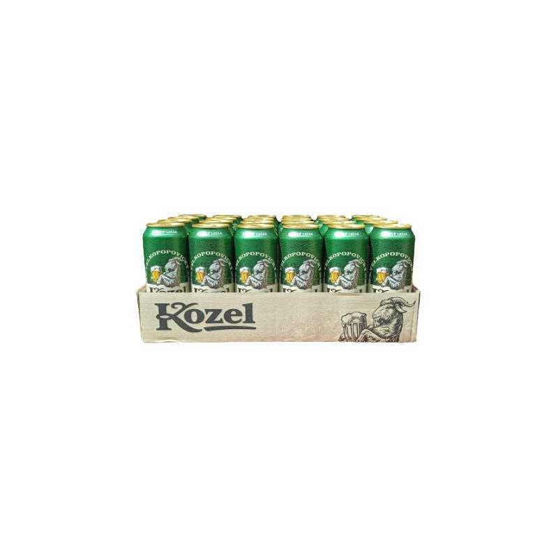 Velkopopovický Kozel 11 Helles Lager 24x 500ml Dosen Palette