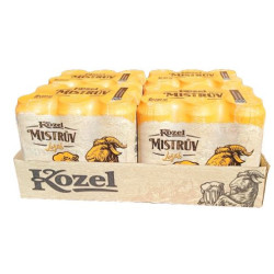 Velkopopovický Kozel Mistrův Helles Lager 24x 500ml Dosen Palette