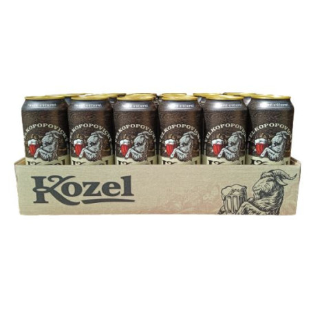 Velkopopovický Kozel Dunkel 24x 500ml Dosen Palette