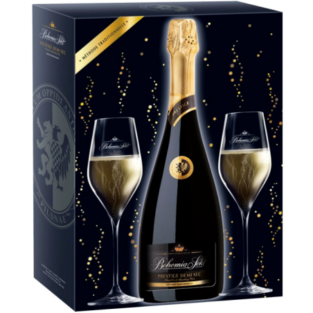 Bohemia Sekt Prestige Demi Sec 750ml Geschenkset Online Bestellen