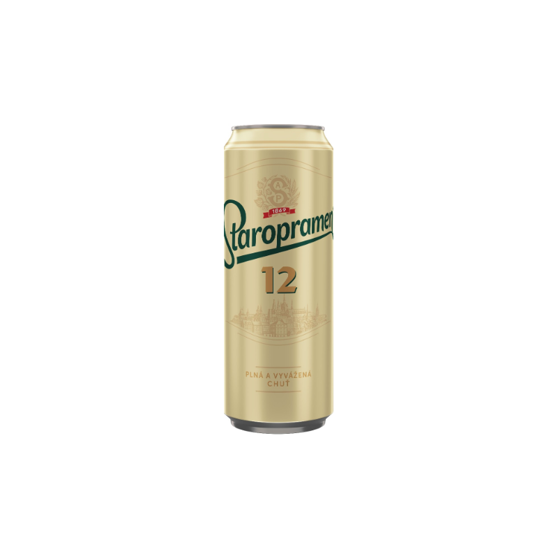 Staropramen 12 Helles Lagerbier 500ml Dose Online Bestellen