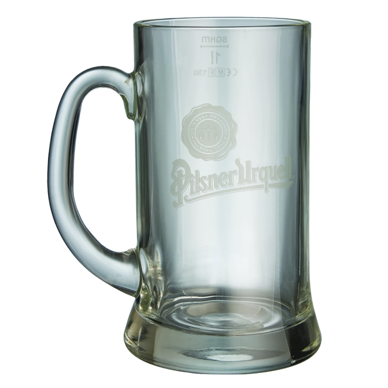 Pilsner Urquell Masskrug Tuplak 1l Online Bestellen