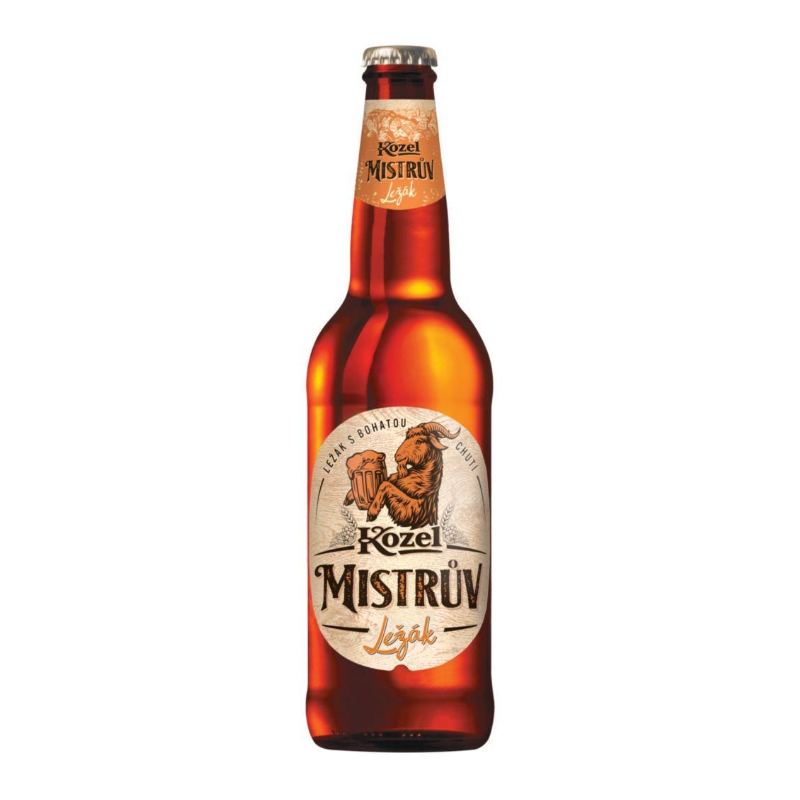 Velkopopovický Kozel Mistrův Helles Lager 500ml Flasche Online Bestellen