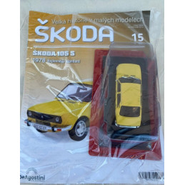DeAgostini Skoda 105 S  Modellauto Gelb 1978 1:43  Online Bestellen
