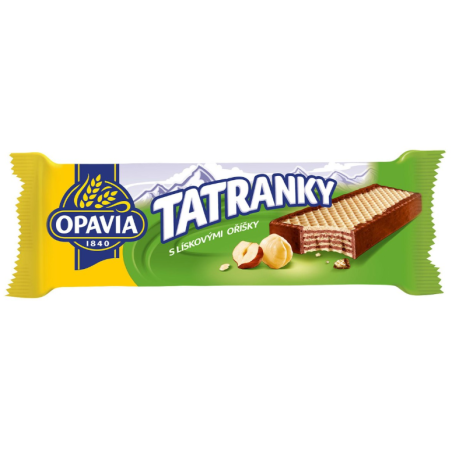 Opavia Tatranky Tschechische Waffel Haselnussgeschmack Online Bestellen