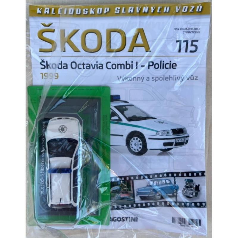 DeAgostini Skoda Octavia Policie Polizei 1:43  Online Bestellen