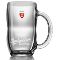 Budweiser Budvar Brauerei Bierglas aus Tschechien Online Bestellen
