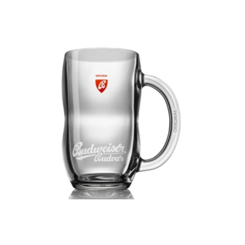 Budweiser Budvar Brauerei Bierglas aus Tschechien Online Bestellen