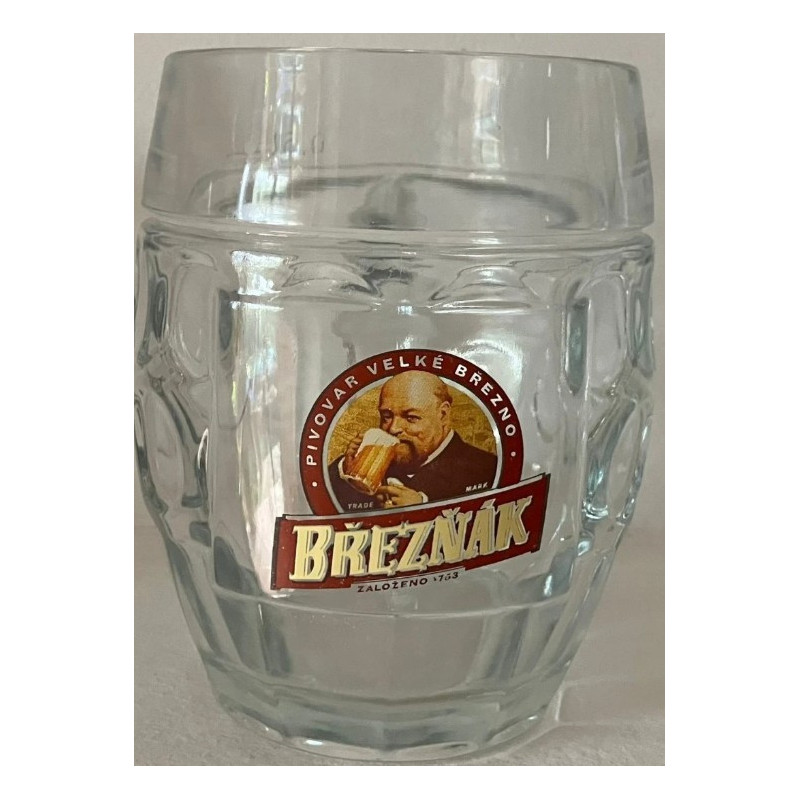 Breznak Brauerei Bierglas aus Tschechien 500ml Online Bestellen
