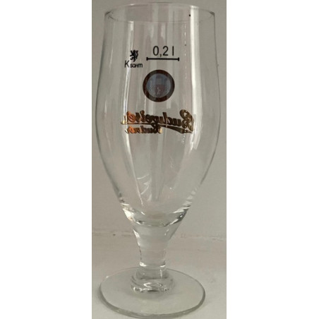 Budweiser Budvar Retro Bierglas 200ml aus Tschechien Online Bestellen