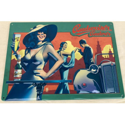 Budweiser Budvar Blechschild Reklame aus Tschechien Online Bestellen