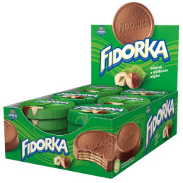 Fidorka Haselnuss Tschechische Waffel Online Bestellen