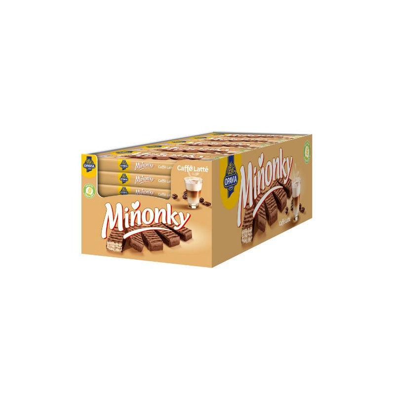 Opavia Miňonky Waffeln Caffe Latte aus Tschechien Online Bestellen